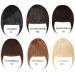 Clip in Fringe Human Hair #4 Medium Brown (25g) - Buy Online on GoSupps.com