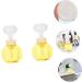 Fomiyes 6-Piece Flower Bubble Bottle Set | Travel Foam Pumping Pots for Home & Garden - Buy Online on GoSupps.com