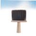 1pc Vintage Hair Brush for Broken Hair & Facial Cleaning - Wooden Hair Duster for Salons & Shaving - Brown Hair Removal Brush - Buy Online on GoSupps.com
