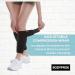 Calf Support Brace 2 Pack - Adjustable Shin Splint Compression Wrap - Buy Online on GoSupps.com
