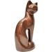 Pet Urn Cat Figurine Memorial Cremation Urn for Ashes Dark Brown Cat Shape Cremation Urns - Buy Online on GoSupps.com