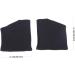 Heel Cushioning Pads & Metatarsal Sleeve Set for Hallux Valgus & Bunion Relief - Black, 2pcs - Buy Online on GoSupps.com