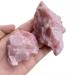 200g-290g Crystal Rough Natural Quartz Raw Pink Opal Chunk Stones 1PC Suitable for Home Room Decoration Stone Mineral Specimen