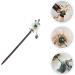 FRCOLOR Traditional Chinese Wood Hair Sticks Vintage Flower Hair Chopsticks Hanfu Hairpin Retro Handmade Hair Peice for Women Girls Hanfu Cos Hair Accessories - Buy Online on GoSupps.com
