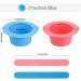 Silicone Wax Warmer Kit - Non-Stick Silicone Replacement & Reusable Melting Liner with Spatulas for Hair Removal | Blue & Pink - Buy Online on GoSupps.com