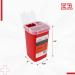 1 Quart Sharps Container with Split Lid and Locking Mechanism - Ever Ready First Aid - Buy Online on GoSupps.com