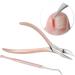QANYEGN Professional Thick Ingrown Toenail Clippers Nail Clippers Heavy Duty Nail Clippers for Salon Manicure and Other Places(Two-Piece Set - Rose Gold) - Buy Online on GoSupps.com