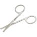 1PCS Silver Polished Stainless Steel Rounded Tip Personal Care Scissor Nose Ear Hair Trimmers Beard Hair Remover Removing Tools Makeup Accessories for Men and Women - Buy Online on GoSupps.com