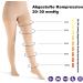 Varcoh Compression Leggings for Women - Medical Support Tights for Lipedema Varicose Veins & Pregnancy | Class 2 Compression Stockings - Black L - Buy Online on GoSupps.com