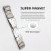HyyMe Magnetic Therapy Bracelet Lymphatic Drainage Bracelet Mens Bracelets with 3 Rows Of Super Magnets Adjustable Length and with Professional Gift Box. (silver) - Buy Online on GoSupps.com