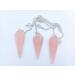 Rose Quartz Pendulum - Handcrafted Genuine Gemstone for Healing, Witchcraft, and Divination - Buy Online on GoSupps.com