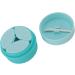 Silicone Cream Jars with Spoon Travel Silicone Makeup Container Portable 3 in 1 Outdoor for Women (Sky Blue) - Buy Online on GoSupps.com