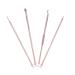 4-Piece Blackhead Remover Kit | Stainless Steel Acne Removal Tools & Comedon Extractor | Pimple Treatment Set - Buy Online on GoSupps.com