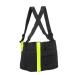 Cyrank Back Brace for Lower Back Pain Breathable Back Support Belt Lumbar Support Belt Two Brace Band with Reflective Strip(XXXL)
