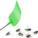 AOLIAO Retractable Fly Swatters Heavy Duty Long Handle Flyswatter Shatter Insect Control Net Shoot for Home Indoor and Outdoor Green - Buy Online on GoSupps.com