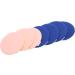 Verdant Touch 7 Pack Makeup Puff Round Soft Air Cushion Puff for Wet and Dry Use Dark Blue Pink - Buy Online on GoSupps.com