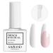 SAVILAND French Gel Nail Polish - 1PC 10ML White Gel Polish French Manicure Brush U V LED Gel French Nail Art for Starters Professionals Gift B-White 0.34 Fl Oz (Pack of 1)