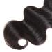 Mila Real Hair Lace Closure - 4x4 Free Part Body Wave Brazilian Virgin Remy Hair - Natural Black 20/50cm - Buy Online on GoSupps.com
