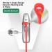 Vivtone Anti-Lost Lanyard for BTE Hearing Aids - Set of 2 White Clips for Seniors and Kids - Buy Online on GoSupps.com