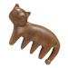 Fomiyes 5-in-1 Cat-Shaped Kitten Massage Comb & Scalp Massager - Antistatic Body & Head Skin Tool for Cats - Buy Online on GoSupps.com