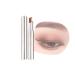 Waterproof Gradient Shimmer Eyeshadow 3color Stick Waterproof Shimmer Gradient Tricolor Eyeshadow Stick Effortless Eye Makeup 03Brown