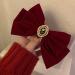 Bow Hair Pins Velvet Hair Clips Barrette Gift for:Girl friend/wife/mom/woman/ girls