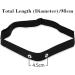 Ggnaxivs 2 x Elastic Heart Rate Chest Straps for Geonaute Sensor - Optimal Fit for Accurate Monitoring - Buy Online on GoSupps.com