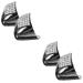 SHERCHPRY 2 Pairs High Heels Toe Cover Wedding Favors Graduation Grad High Heel Tip Covers Pointed Protectors Leather Shoes Tip Set Metal Sleeve Boots Accessories Alloy