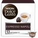  G n rique Dolce Gusto Espresso Napoli Coffee Capsules Intensity 13-128 g Intense and Rich Flavour Compatible with Dolce Gusto Coffee Machine Pack of 3 - Buy Online on GoSupps.com