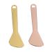 Healvian Healvian 2 Pieces Rich Spoon Makeup Kit Makeup Kit Facial Massager Eye Massager Reusable Makeup Scoop Cosmetic Mixing Spatula Face Cream Spoon Makeup Spoon Alloy Golden