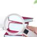 High-Power Led Magnifying Glass with Light Large Distortion-Free Illumination Magnifier 30 Times Hd Magnification Magnifier/White Comfortable Anniversary - Buy Online on GoSupps.com