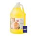ZippySweets - 1 Gallon Pina Colada Slushie Syrup 5:1 Concentrate with Bonus Mixing Guide for Slushie Machine Ideal for Home and Commercial Slushy Machine Use Perfect for Refreshing Beverages at Parties and Events