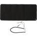 Buy Large Black Equipment Mat 11.81x26.77 Inches - Grounding Yoga & Foot Care for Men & Women - Buy Online on GoSupps.com