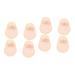 Healeved 8 Pcs Hallux Valgus Correction Pad Shoe Toe Protector Hammer Toe Hallux Straightener Spacers Bunion Splint Lightweight Hair Straightner Big Toe Separator Foot Light Brownx2pcs 11x8.5x0.6cmx2pcs