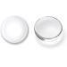 50mm Clear Glass Cabochons - 25PCS Dome Round Cabochons for Jewelry Making & Crafts - Buy Online on GoSupps.com