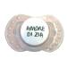 Pacifier light pink customizable size 0 6 months