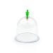 100x cupping glasses made of high-quality plastic cupping cups Hijama Cupping Hacamat Kupas (7cm Green) 7cm Green