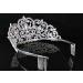 Victorian Clear White Austrian Rhinestone Crystal Tiara Crown - T1505 (Clear) - Buy Online on GoSupps.com
