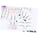 POPETPOP 2 Beauty Kit Easy Eyebrow Stencil Eyebrow Template Eyebrow Stickers Portable Makeup Tools A607 - Buy Online on GoSupps.com