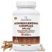 BANDINI Bandini Ashwagandha KSM-66 Complex with Rhodiola Rosea Zinc Vitamins E and B6 Withania Somnifera High Dosed 60 Vegan Capsules Natural Dietary Supplement No Additives
