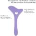 Aid Reusable Silicone Eye Makeup Tool with Cream Applicator for Eye Shadow Mascara Drawing Ple Mascara Resource Device Multi Function Multi Atti (Purple) - Buy Online on GoSupps.com