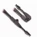 Folding Eyebrow Comb & Eyelash Separator Set - 3-Piece Steel Makeup Grooming Brush for Perfect Brows & Lashes - Buy Online on GoSupps.com