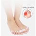 DEAVER Toe Separators - Hammer & Bunion Corrector for Overlapping Toes - Relief Foot Pain - Men Women Hallux Valgus Straightener - Ideal for Yoga and Running - Buy Online on GoSupps.com