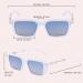 Zassa215 - 2 Pack Blue Light Blocking Glasses & Vintage Sunglasses for Men & Women | Fashion Anti-Glare Computer Glasses & UV400 Shades - Buy Online on GoSupps.com