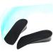 GLEAVI PU Shoe Insoles - 2 Pairs Height Increase Inserts for Men & Women - Invisible Arch Support Pads - Half Size Black - Buy Online on GoSupps.com