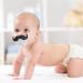 Zjchao Funny Mustache Baby Pacifier - Food-Safe Silicone for Newborns Perfect for Boys & Girls | International Shipping - Buy Online on GoSupps.com