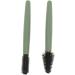 Verdant Touch Makeup Brush Silicone Eyelash Brush Set Portable Mascara Brush Reusable Makeup Brush with Washable Dustproof Box Green - Buy Online on GoSupps.com
