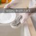 Magic Dish Washing Gloves Silicone Rubber Cleaning Brush Scrubber Kitchen Accessories (Grey) - Buy Online on GoSupps.com