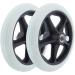 Castors 2 PCS Wheelchair Caster Wheel - Solid Tires Front Wheel for Wheelchairs - 7 Inch 5/16 Bearing - Anti-wear Non-Slip - Buy Online on GoSupps.com