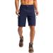 Tansozer Short Men's Hiking Pants | Zipper Pocket Outdoor Cargo Shorts - Blue L - Buy Online on GoSupps.com